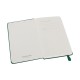 Купить Записная книжка Moleskine Classic (в линейку) в твердой обложке, Pocket (9x14см), зеленый с нанесением логотипа