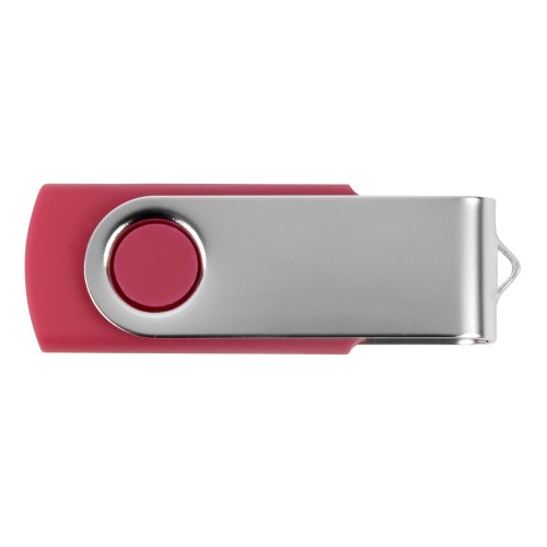 Купить Флеш-карта USB 2.0 16 Gb Квебек, розовый с нанесением логотипа