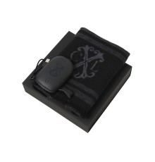 Подарочный набор Id: шарф шелковый, портативное зарядное устройство 7800 mAh. Christian Lacroix