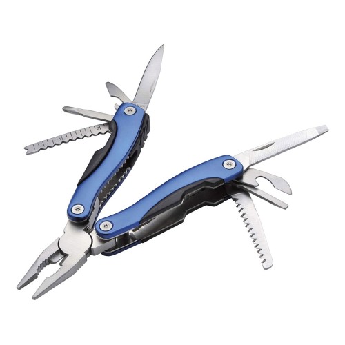 Купить Многофункциональный инструмент Casper 11 в 1 - Cиний (10 х 4,5 х 2 см) с нанесением логотипа