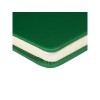 Купить Блокнот А5 Megapolis Velvet, зеленый с нанесением логотипа