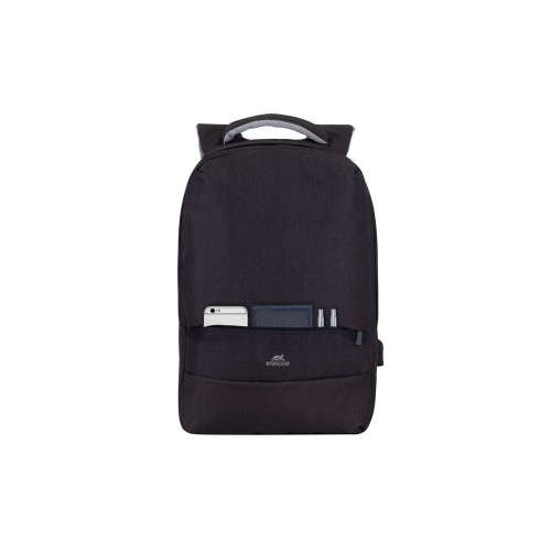 Купить RIVACASE 7562 black рюкзак для ноутбука 15.6, черный с нанесением логотипа