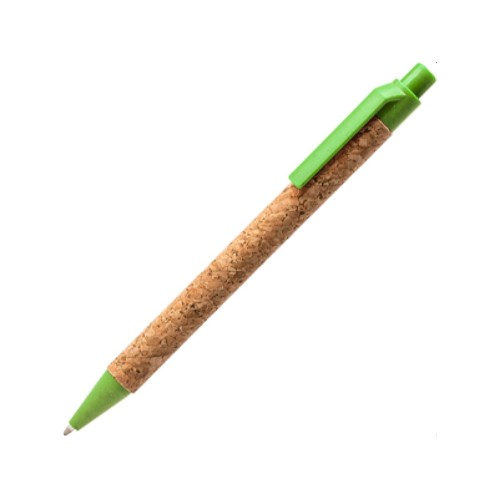 Купить Ручка шариковая COMPER Eco-line с корпусом из пробки, натуральный/зеленое яблоко с нанесением логотипа Купить Ручка шариковая COMPER Eco-line с корпусом из пробки, натуральный/зеленое яблоко с нанесением логотипа