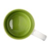 Купить Кружка Sublime Color XL для сублимации 440мл, белый/зеленое яблоко с нанесением логотипа