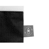 Купить Сумка-шоппер двухцветная Revive из нетканого переработанного материала, черный с нанесением логотипа