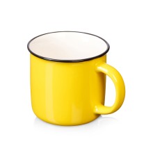 Кружка с каймой Countryside M, желтый 410ml
