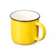 Купить Кружка с каймой Countryside M, желтый 410ml с нанесением логотипа