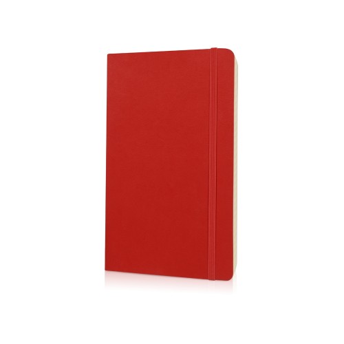 Купить Записная книжка Moleskine Classic Soft (в линейку), Large (13х21см), красный с нанесением логотипа