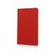Купить Записная книжка Moleskine Classic Soft (в линейку), Large (13х21см), красный с нанесением логотипа