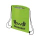 Купить Сумка-холодильник Oriole на шнуровке на 12 банок, лайм с нанесением логотипа