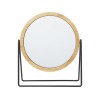 Купить Настольное зеркало в бамбуковой раме Hyrra, natural с нанесением логотипа
