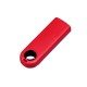 Купить USB-флешка промо на 16 Гб прямоугольной формы, выдвижной механизм, черный с нанесением логотипа