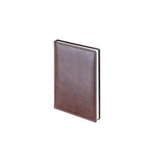 Ежедневник недатированный А5 Velvet, коричневый
