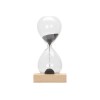 Купить Песочные магнитные часы на деревянной подставке Infinity с нанесением логотипа
