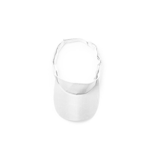 Купить Козырек WIZER из мягкой микрофибры, белый с нанесением логотипа