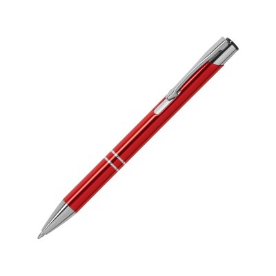 Ручка металлическая шариковая Legend, красный