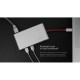 Купить Хаб USB Rombica Type-C Hermes Red с нанесением логотипа