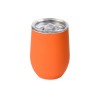 Купить Термокружка Sense Gum, soft-touch, непротекаемая крышка, 370мл, оранжевый (P) с нанесением логотипа