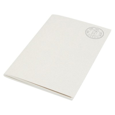 Купить Dairy Dream записная книжка формата A5, белый с нанесением логотипа