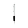 Купить Шариковая ручка-стилус Nash, серебристый, черные чернила с нанесением логотипа