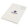 Купить Dairy Dream записная книжка формата A5, белый с нанесением логотипа