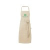 Купить Pheebs 200 g/m2 recycled cotton apron, натуральный с нанесением логотипа