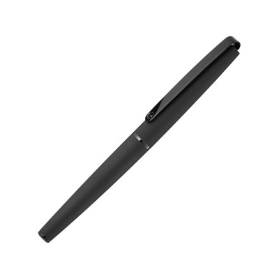 Купить Ручка металлическая роллер ETERNITY MR, черный с нанесением логотипа