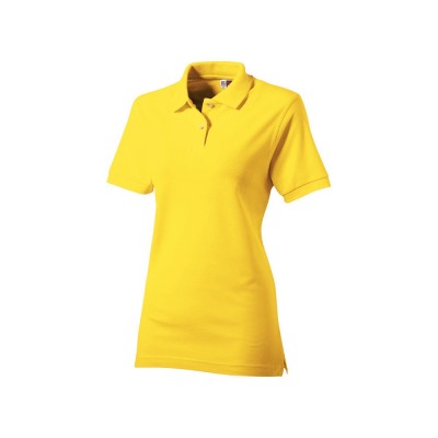 Купить Рубашка поло Boston женская, желтый с нанесением