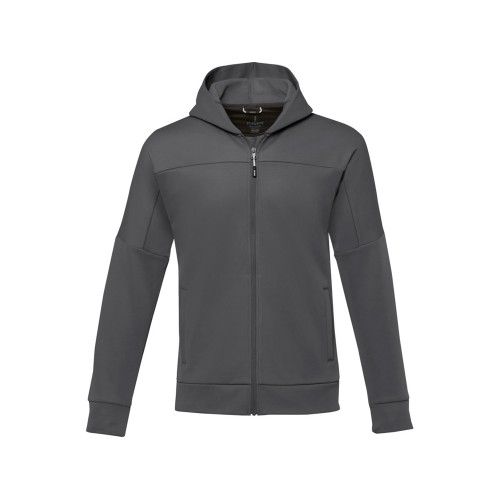 Купить Мужская спортивная трикотажная куртка Nubia на молнии, storm grey с нанесением логотипа