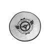 Купить Солнцезащитный чехол на руль BORA, серебристый с нанесением логотипа