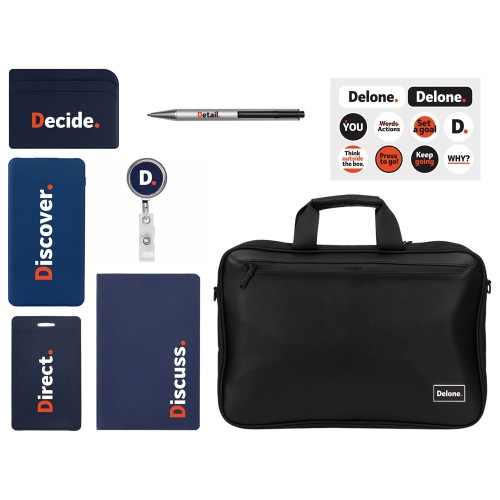 Купить Welcome pack Swift start, синий с нанесением логотипа