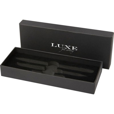 Купить Tactical Dark Подарочная коробка для двух ручек, черный с нанесением логотипа