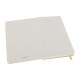 Купить Записная книжка Moleskine Classic (в линейку) в твердой обложке, Large (13х21см), цитрусовый с нанесением логотипа