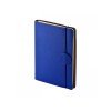 Купить Ежедневник недатированный А5 Palermo, синий с нанесением логотипа