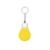 Купить Брелок-рулетка для ключей Лампочка, желтый/серебристый с нанесением логотипа