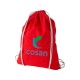 Купить Рюкзак хлопковый Oregon, красный с нанесением логотипа