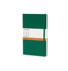 Записная книжка Moleskine Classic (в линейку) в твердой обложке, Large (13х21см), зеленый