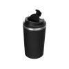 Купить Герметичная термокружка на присоске Kick, 350 мл, черный с нанесением логотипа