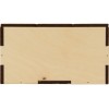 Купить Деревянная подарочная коробка с крышкой Ларчик на бечевке с нанесением логотипа