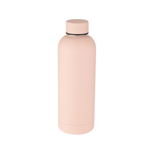 Купить Spring Медная бутылка объемом 500 мл с вакуумной изоляцией, pale blush pink с нанесением логотипа