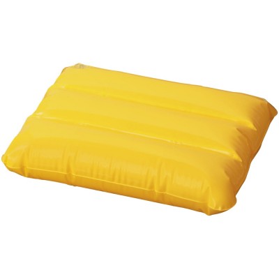 Купить Надувная подушка Wave, желтый с нанесением