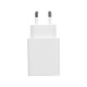 Купить Сетевое зарядное устройство c выходами USB-A и USB-C Recharger Pro, быстрая зарядка QC/PD, 30 Вт, белый с нанесением логотипа