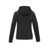 Купить Женский свитер анорак Sayan на молнии на половину длины с капюшоном, черный с нанесением логотипа
