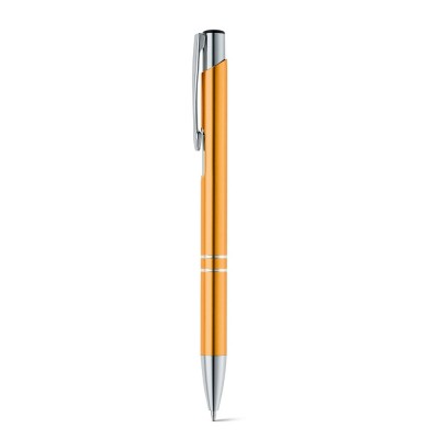 Купить BETA BK. Алюминиевая шариковая ручка, Оранжевый с нанесением