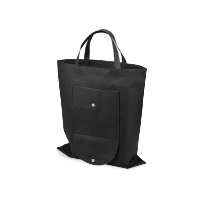 Купить Складная сумка Maple из нетканого материала, черный с нанесением