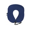 Купить Подушка Dream с эффектом памяти, с кармашком, синий с нанесением логотипа