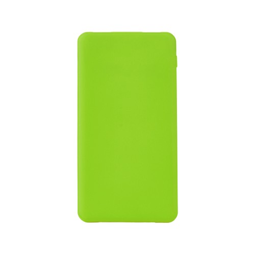 Купить Внешний аккумулятор Powerbank C1, 5000 mAh, зеленое яблоко с нанесением логотипа Купить Внешний аккумулятор Powerbank C1, 5000 mAh, зеленое яблоко с нанесением логотипа