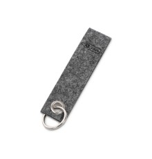 Брелок Felt из RPET-фетра, серый