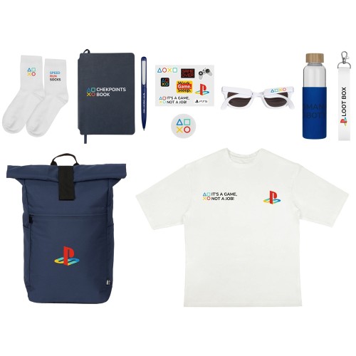 Купить Welcome pack Welcome Aboard!, синий с нанесением логотипа