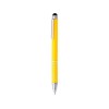 Купить Ручка-стилус металлическая шариковая CANAIMA, желтый с нанесением логотипа
